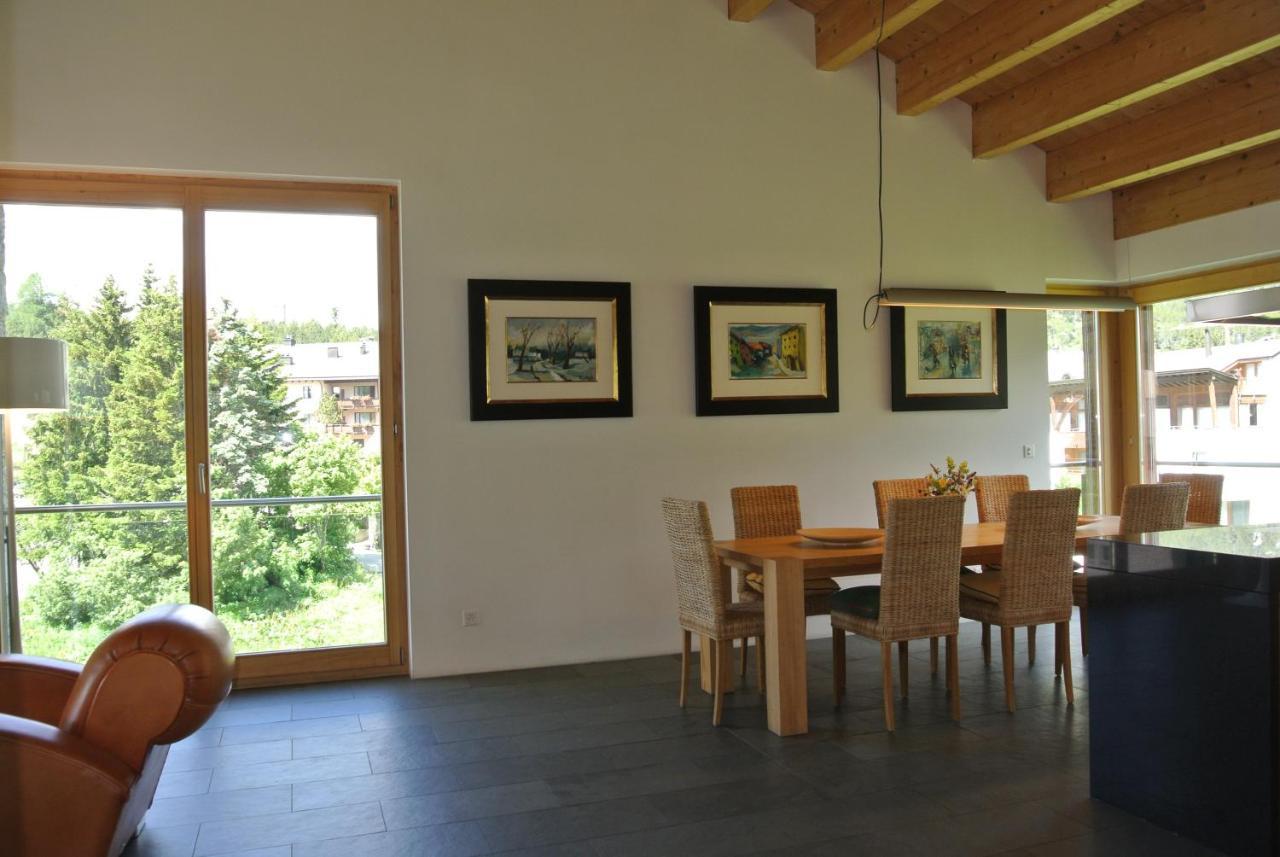 Chesa La Montanella - Ferienwohnung, Maloja Exteriér fotografie