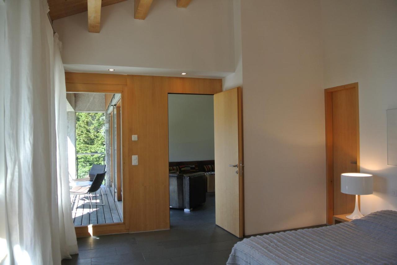 Chesa La Montanella - Ferienwohnung, Maloja Exteriér fotografie