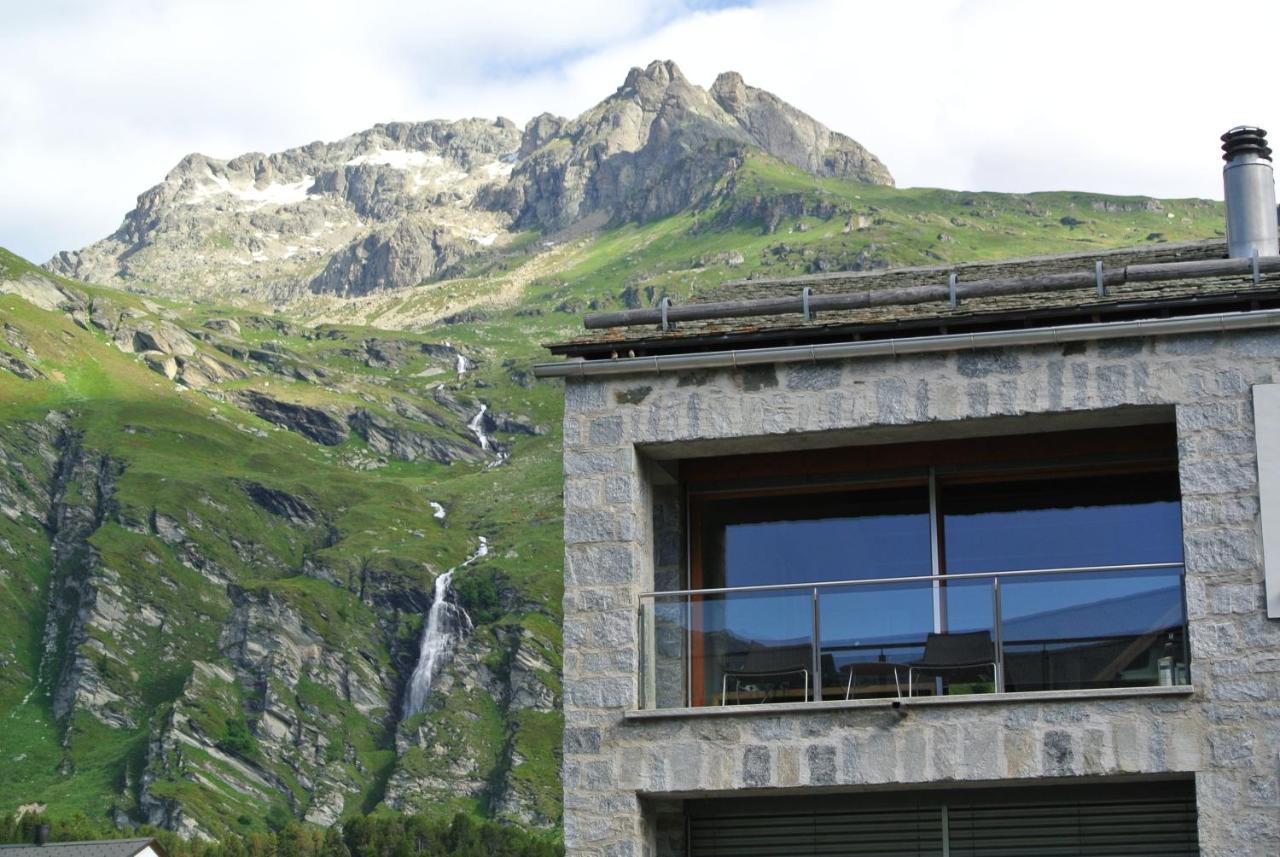 Chesa La Montanella - Ferienwohnung, Maloja Exteriér fotografie