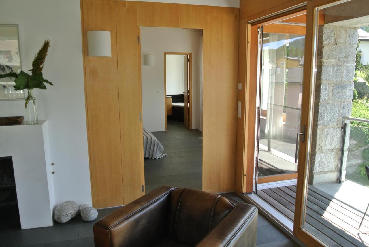 Chesa La Montanella - Ferienwohnung, Maloja Exteriér fotografie