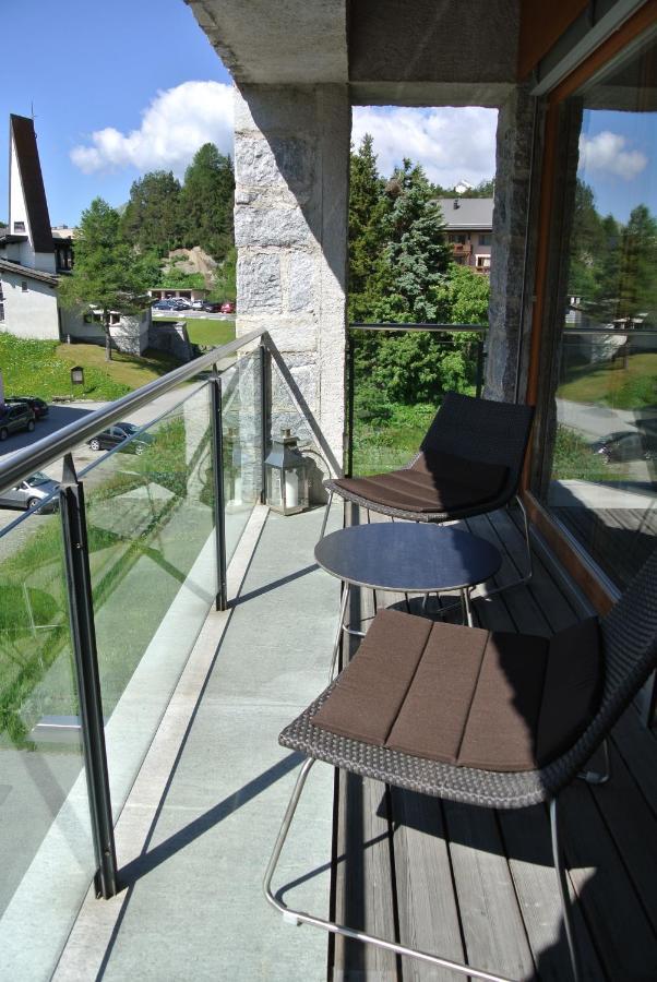 Chesa La Montanella - Ferienwohnung, Maloja Exteriér fotografie