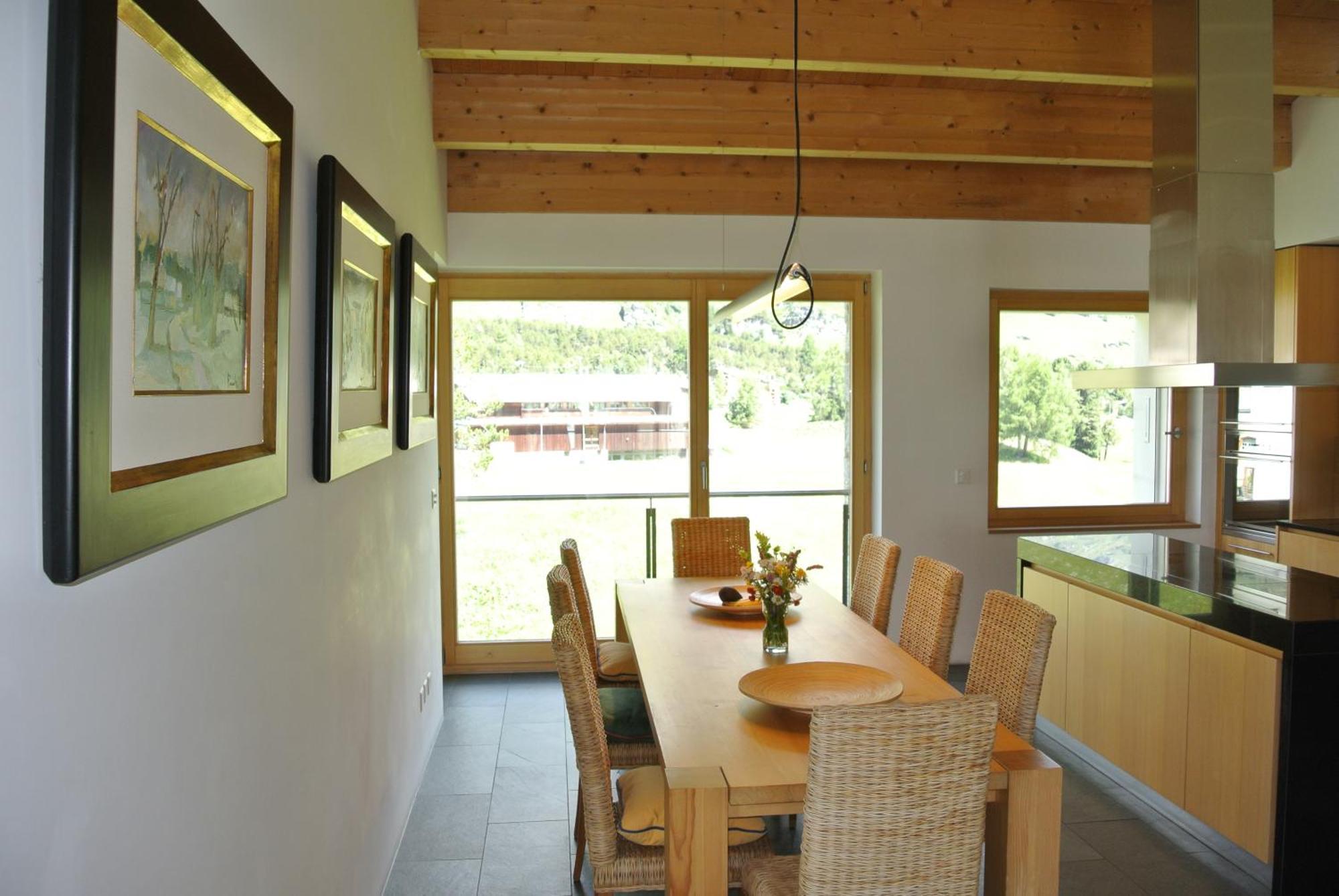 Chesa La Montanella - Ferienwohnung, Maloja Exteriér fotografie